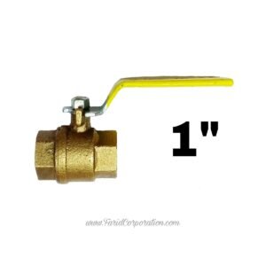 Brass Hero Ball valve 1" | Brass 1" IA hero handle valve