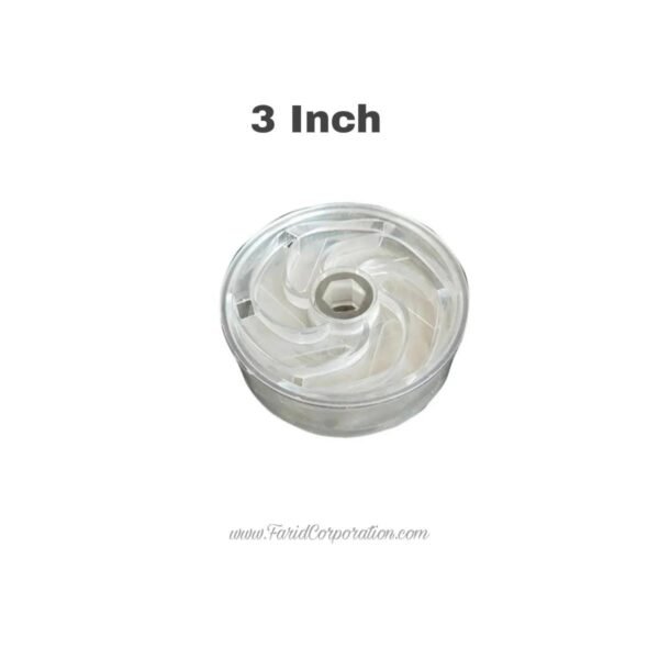 6pcs of 3" Submersible Water Pump Plastic Impeller Rotor Assemblies