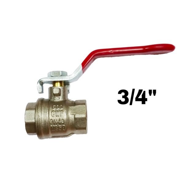 Female thread 3/4" Handle Ball Valve Italy